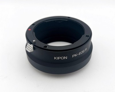 KIPON Adapter for Pentax K Mount Lens to Canon EOS R Full Frame Camera