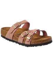 Birkenstock Franca sandalo donna in pelle con rivetti iniettati