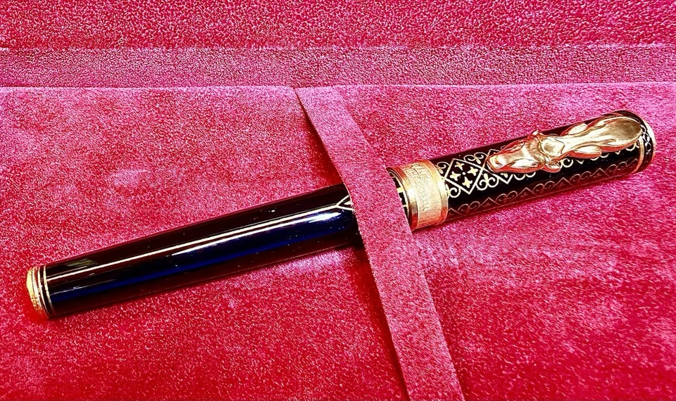 Montegrappa Game of Thrones „Baratheon“ Rollerball Pen Tintenroller Full Set NEU - Bild 4 von 4