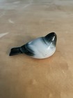 Vintage Hand-Painted Porcelain Bird Figurine 2.5” Gloss Finish Mcm Japan Style — photo 2