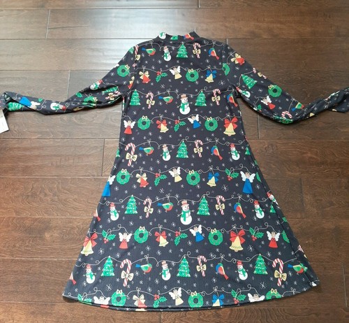 NWT CHRISTMAS DRESS JUNIORS SIZE MEDIUM 