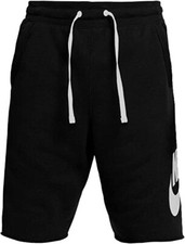 Nike Pantaloncino da Uomo colore nero,grigio,bianco in French Terry 