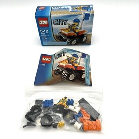 Lego City 7737 Coast Guard 4WD & Jet Scooter 7736 Quad Bike 5621 Kayak Figures
