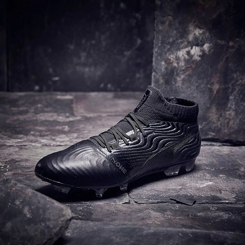 Stivali da calcio Puma ONE 18,1 FG da uomo in pelle neri £180 TAGLIA 6 6,5 7 7,5 8 8,5 9 - Foto 1 di 12