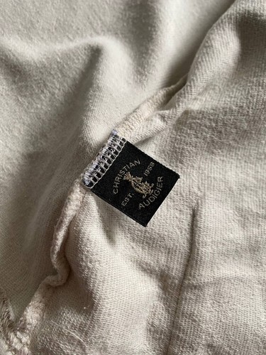 VINTAGE CHRISTIAN AUDIGIER PANTHER GOLD ALL OVER PRINT ZIP UP HOODIE - Picture 9 of 10