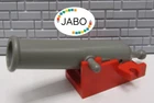 (G5/2) Lego Cannon 2527 Red x110c01 Vintage Dark Gray 4790 6286 6285 6271 6274
