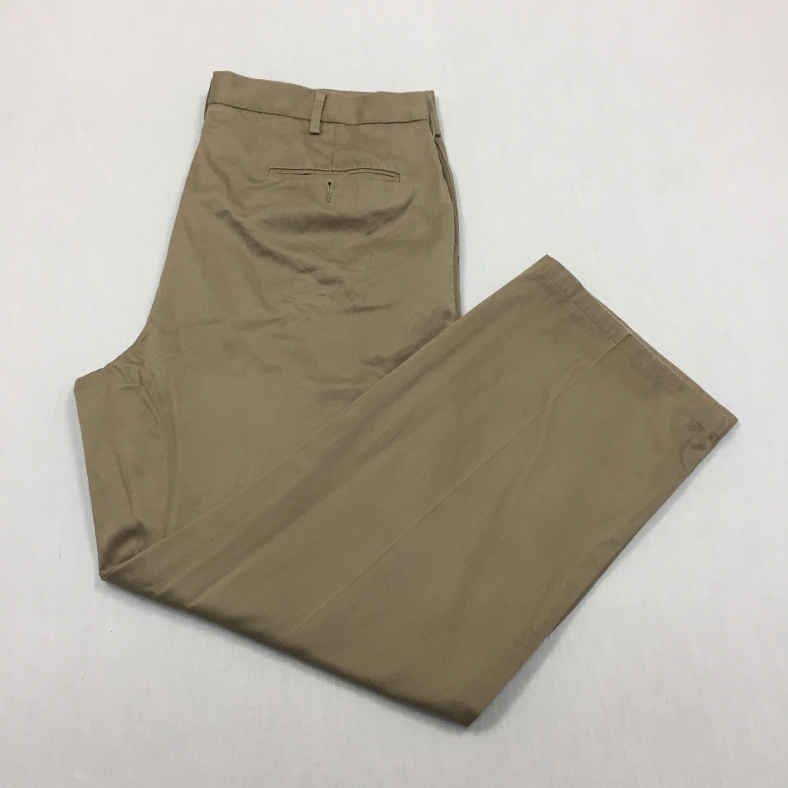 Dockers D3 Chino Trousers Cotton Pants Straight Fit Mens Size 40W 30L Beige