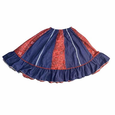 Quilted Skirt Pattern Prairie Skirt Petticoat Vintage Original 80s Folkwear  206 Quilted Prairie Skirt Petticoat Ankle Or Calf Length Machine Or Hand