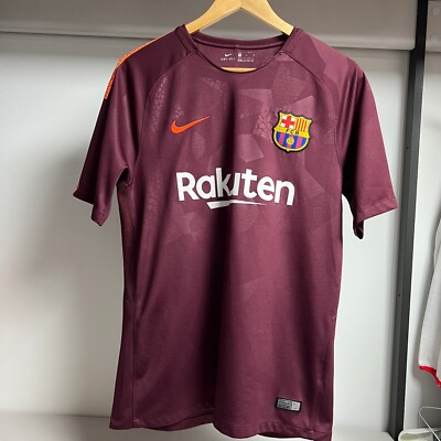 2017-18 Nike Barcelona 3rd Football Shirt Soccer Jersey 847253-683