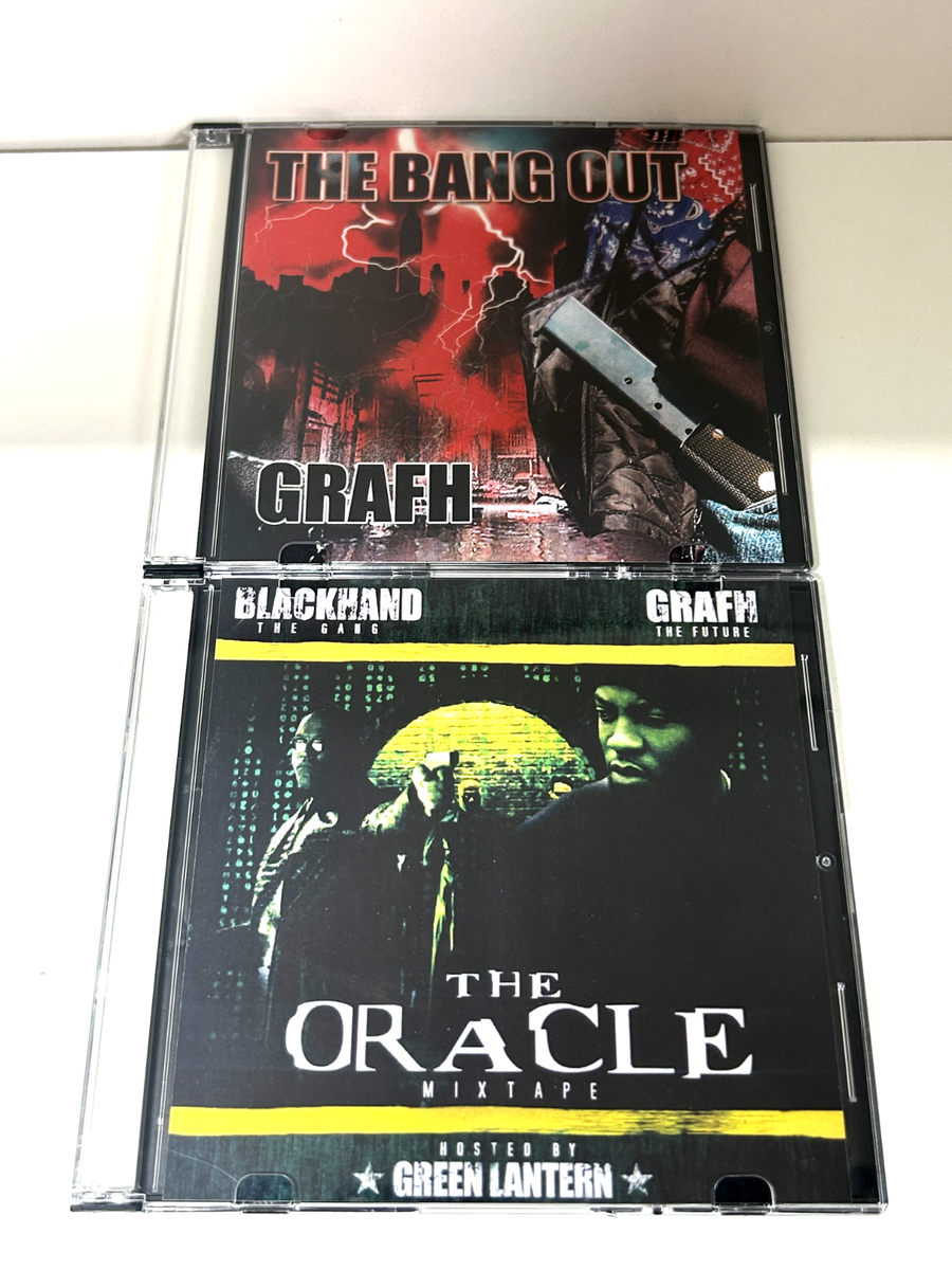 RARE GRAFH BLACK HAND MIXTAPES BANG OUT & THE ORACLE DJ GREEN