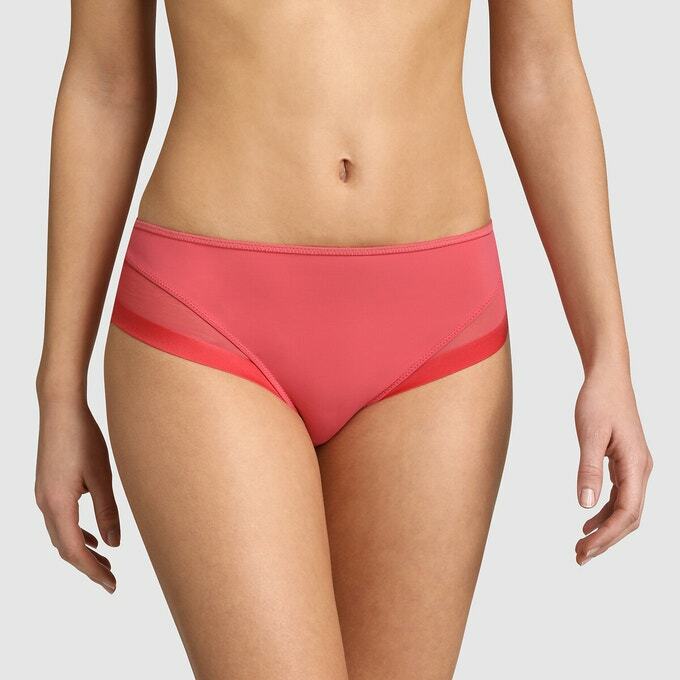 Culotte Dim Generous - Rose Ballerine, Microfibre Et Tulle, Taille 46 - Neuve Avec étiquettes