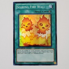 Searing Fire Wall - HA05-EN027 - VLP - Super Rare - 1st ed - Yugioh