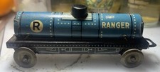 1950's Ranger Steel Tin LithoTrain Oil Tanker