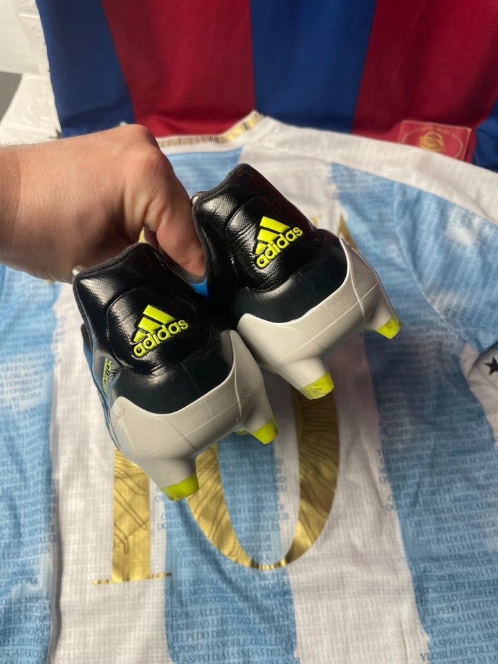 STIEFEL AB 11/12 ADIDAS PREDATOR ADIPOWER FG ELITE US8 1/2 UK8 EUR42 CLEATS BLAU - Bild 4 von 4