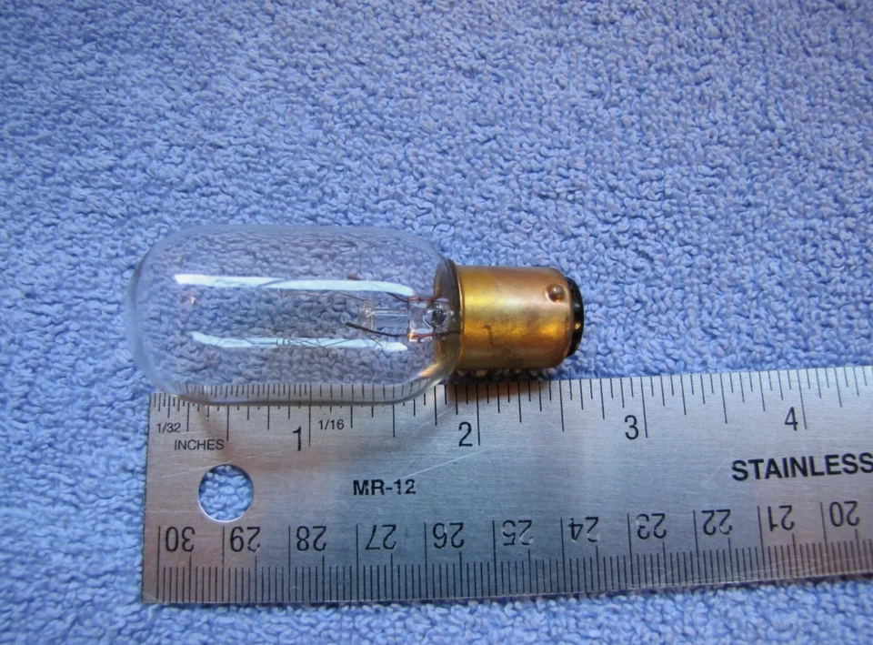 25T8DC-130V Light Bulb, 2500 Hour, 25 watts, Bayonet Base, 130 volt, Clear, T8 - Image 4 of 4