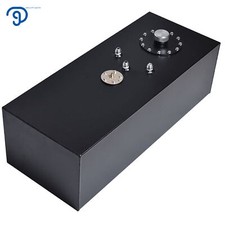15 Gallon Black Universal Aluminum Racingdrift Fuel Cell Tank Level Sender