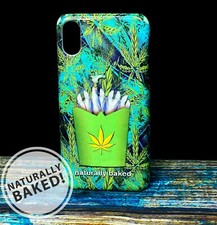 Weed Case für Apple iPhone X XS iPhone 11Pro 11Pro Max Handyhülle Fugenmuster