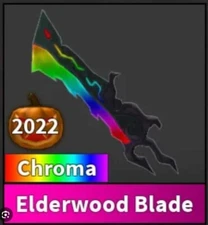 Chroma Elderwood Blade Godly MM2 Roblox Murder Mystery 2 Godly Knifes and Guns