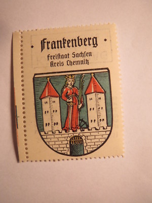 Frankenberg / Reklamemarke Kaffee Hag - Wappen