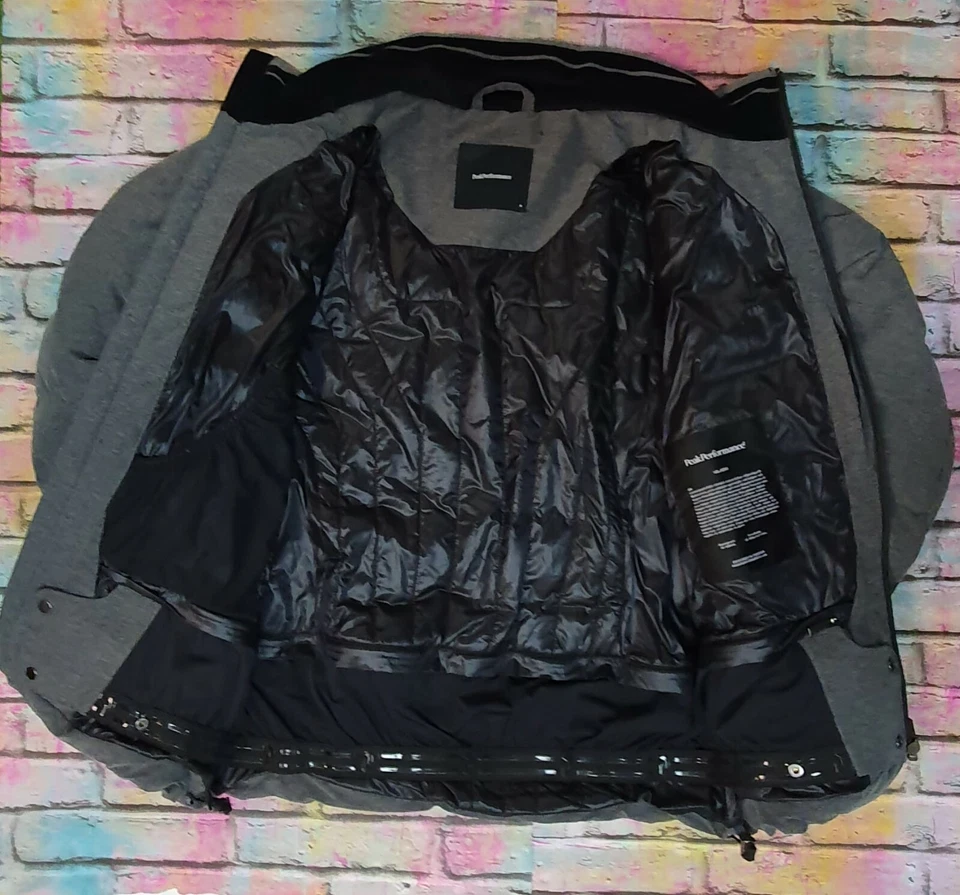 Chaqueta aislante Peak Performance Velaero mediana para hombre PVP £ 799 gris Foto 2 de 4