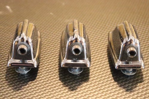 Rogers USA Beavertail Small Tom Drum Lugs 6pk Vintage 1970's #6 - Picture 5 of 12