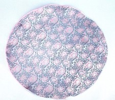 Lord R Colton Masterworks Pocket Round Gray Pink Collision Silk - 75 Retail New