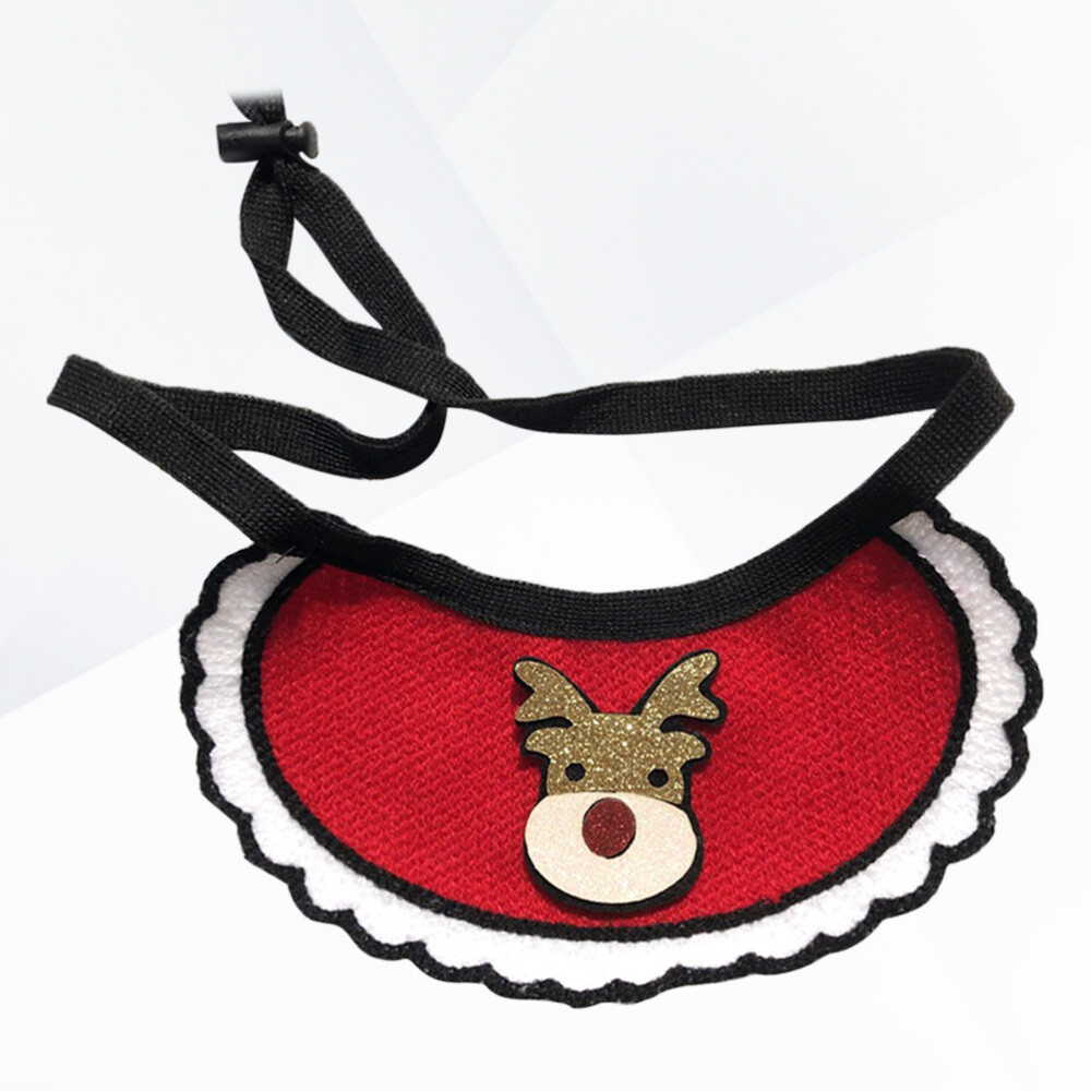 Santa Bandana Pet Bandana Dog Neckerchief Dog Christmas Collar eBay