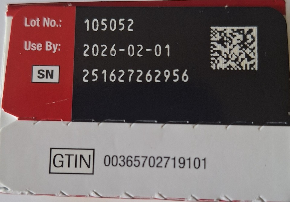 AccuChek Guide 50 Test Strips Diabetic Diabetes Glucose Check Exp. 01