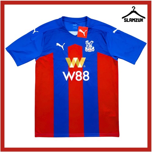 Crystal Palace Football Shirt Puma Large Home Kit Jersey 2020 2021 K2585-00 R30