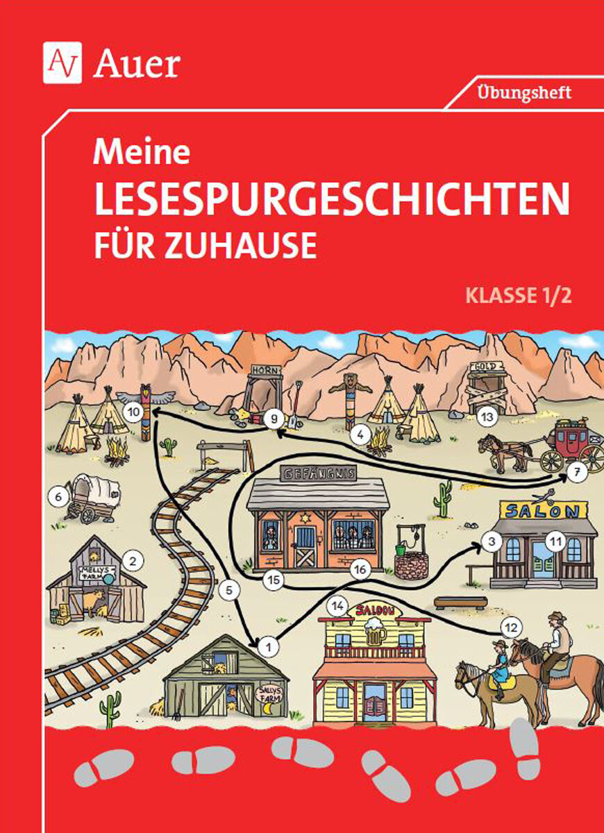 Thumbnail - Sandra Blomann; Sven Rook; Anke Zöh / Meine Lesespurgeschichten Für