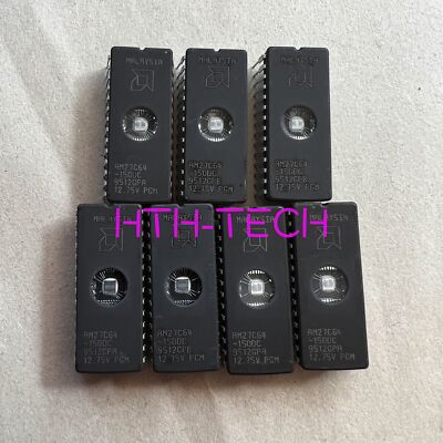 10x AM27C64-150DC – 64 Kbit CMOS EPROM (8K X 8) Im CDIP28 Gehäuse Von AMD