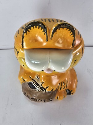 ★ガーフィールド クッキージャー - エネスコ 1980年代　ビンテージ品★ ☆ガーフィールド クッキージャー - エネスコ 1980年代 ビンテージ品