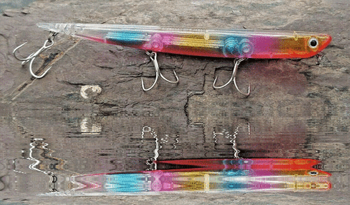 Bass Lure Manic Bay Slim 75-155mm 8-31.5g Long cast Shallow Swim surface Lure - Picture 18 of 206