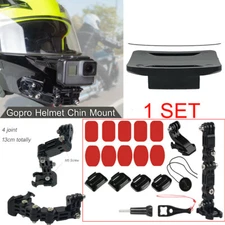 Motorcycle Helmet Chin Mount Kit Extra Tethers for GoPro Hero 10 Black 9 8 7