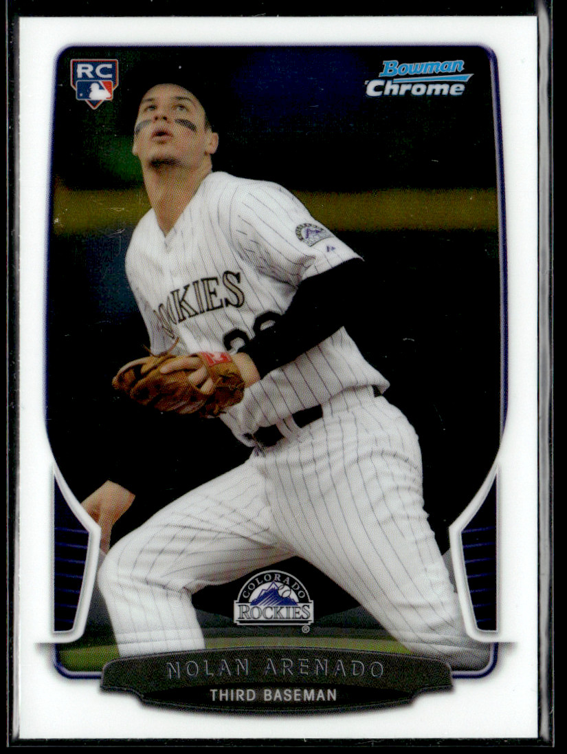 2013 Bowman Chrome #24 Nolan Arenado RC Rockies Rookie