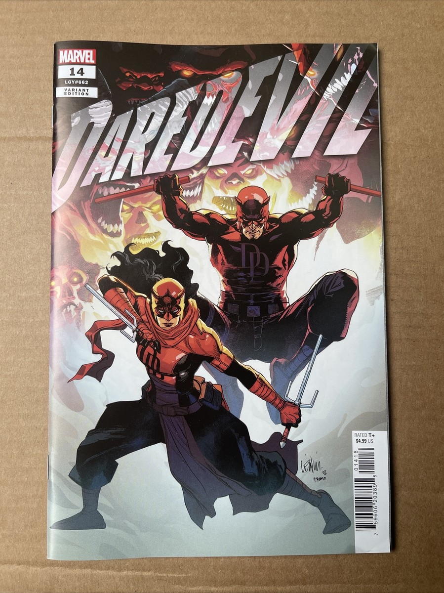 DAREDEVIL #14 LEINIL YU 1:25 VARIANT FIRST PRINT MARVEL COMICS