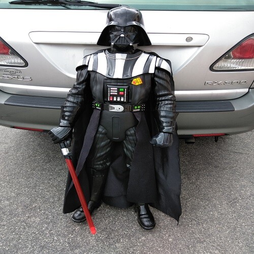 darth vader 4ft figure