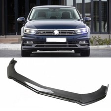For Volkswagen Passat Front Bumper Lip Spoiler Splitter Carbon Fiber Style For Volkswagen Passat Front Bumper Lip Spoiler Splitter Carbon Fiber Style