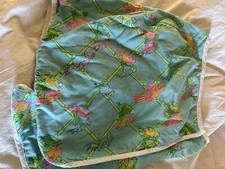 Lilly Pulitzer Girls 12 Reversible Wrap Skirt Southern And Parakeet Bird