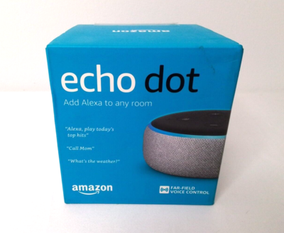 Amazon Echo Dot (3rd Generation) New In Box #W1846 | eBay