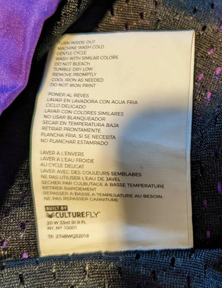 Chaqueta cortavientos con capucha cremallera completa DC Comics The Joker talla XS RN 152992 Foto 4 de 4