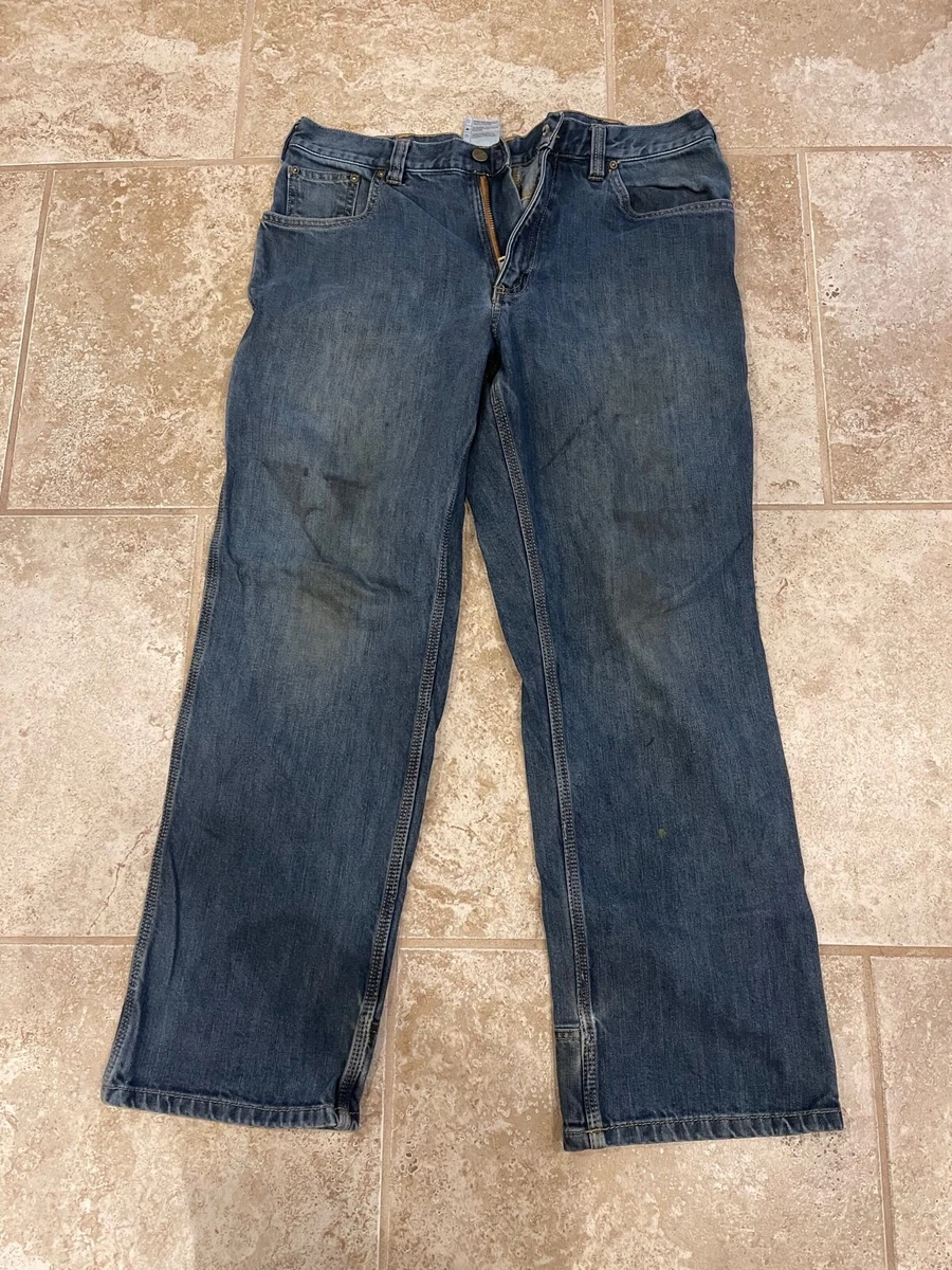 Carhartt relaxed best sale fit carpenter jeans