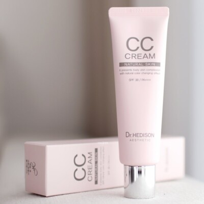 Dr. Hedison Natural Skin CC Cream Make Up SPF38 PA+++ 50ml #21 Korean Beauty