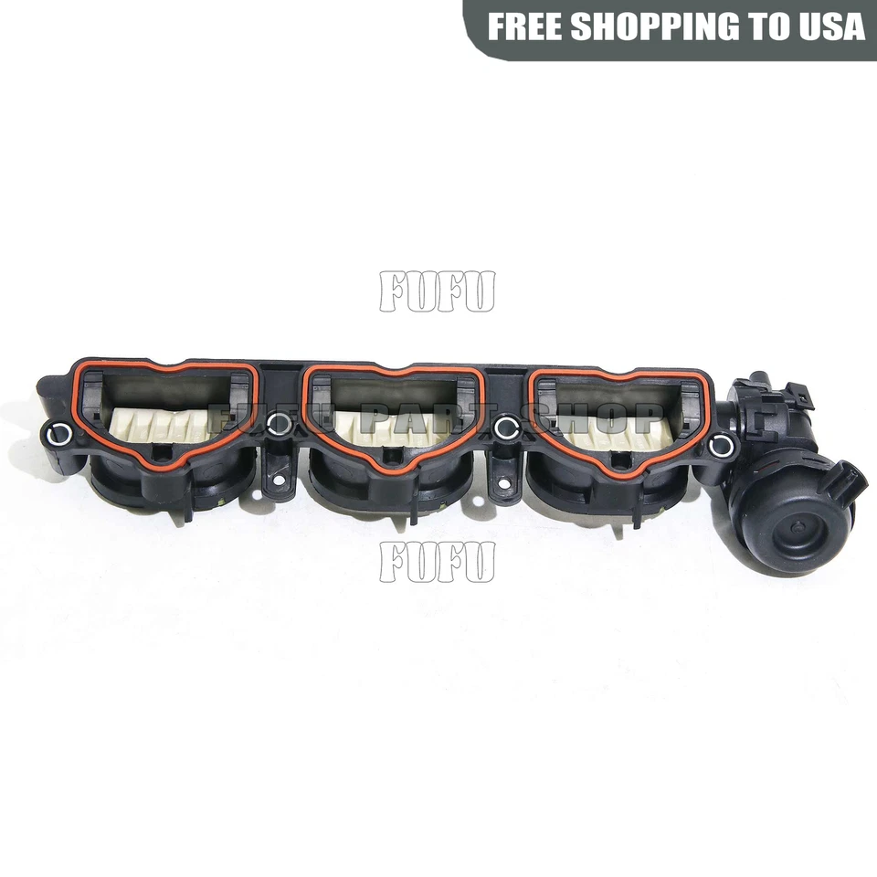 Colector de admisión izquierdo original OEM 06E133109AN para Audi A6 Q7 A8 Q7 S4 S5 3.0T Foto 3 de 4