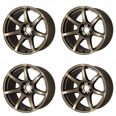 WORK EMOTION T7R WHEEL (4pcs) 18 inch 9.5J 38 114.3 5H AHG | eBay