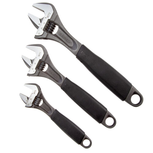 Bahco Clé Réglable Set Ergo Central Écrou Paquet De 3 ADJUST 3-90 - Bild 3 von 7