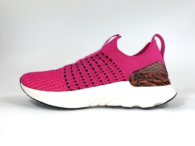 Nike React Phantom Run Flyknit 2 Pink Running Shoes DQ7649-600 Women Size 8