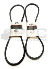 LOT OF 2 NEW GATES 3530 TRUFLEX BELT, 5L530