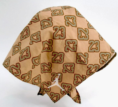 Nike Jordan Printed Bandana Adult Flight Hemp/Khaki/White