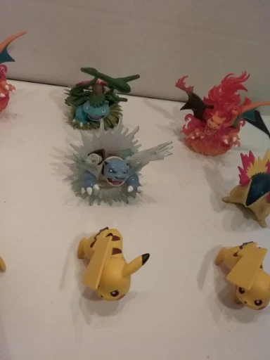 Figura Pokemon Colección De 9 Charizard Blastoise Pikachu Chespin Y Otros Foto 3 de 4